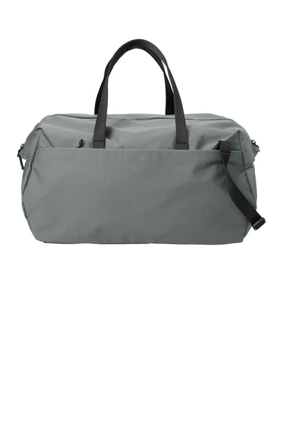 Front View of StormGrey Mercer+Mettle Claremont Duffel MMB810 plain
