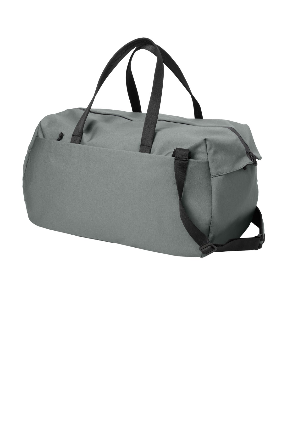Front View of StormGrey Mercer+Mettle Claremont Duffel MMB810 plain