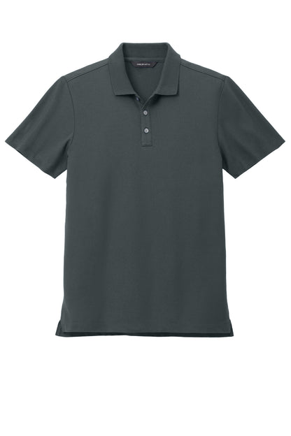 Front View of StormGrey Mercer+Mettle Stretch Pique Polo MM1004