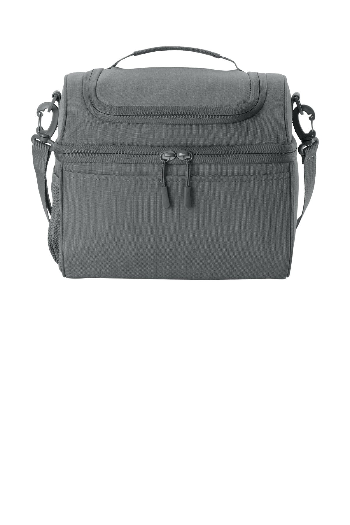 Front View of StormGrey Port Authority Dome Cooler BG517 plain