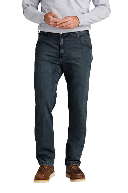 Front View of Superior Carhartt Rugged Flex Utility Jean CT102808 plain