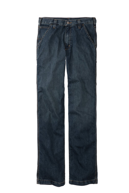 Front View of Superior Carhartt Rugged Flex Utility Jean CT102808 plain