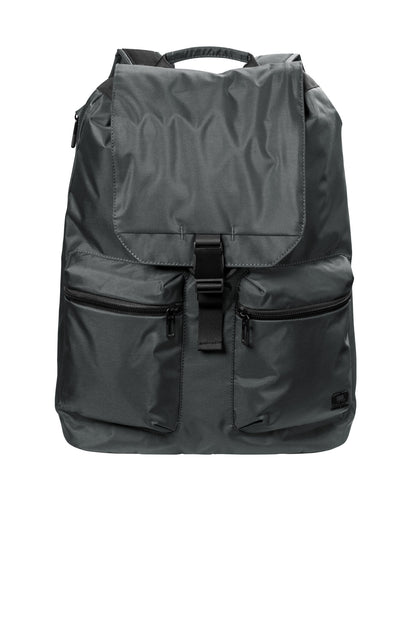 Front View of TarmacGrey OGIO Evolution Pack 91015 plain