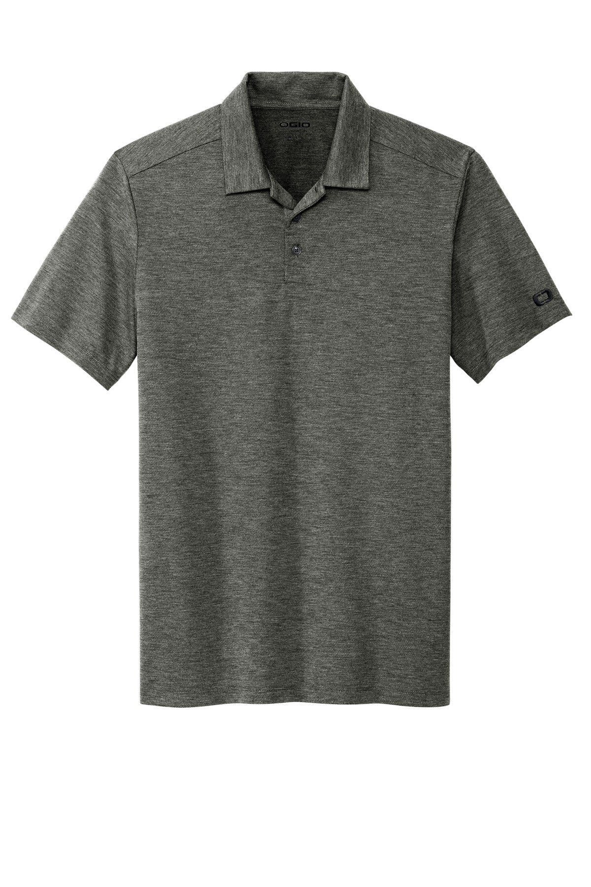 Front View of TarmacGrey OGIO Evolution Polo OG147 plain