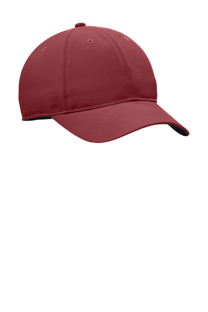 Front View of TeamRed Nike Dri-FIT Tech Fine-Ripstop Cap NKFB6444 plain