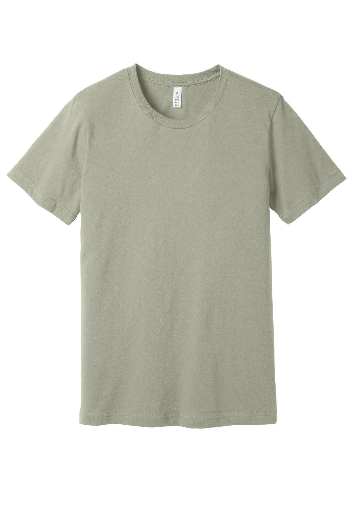 Front View of Thyme BELLA+CANVAS Unisex Jersey Short Sleeve Tee. BC3001 plain