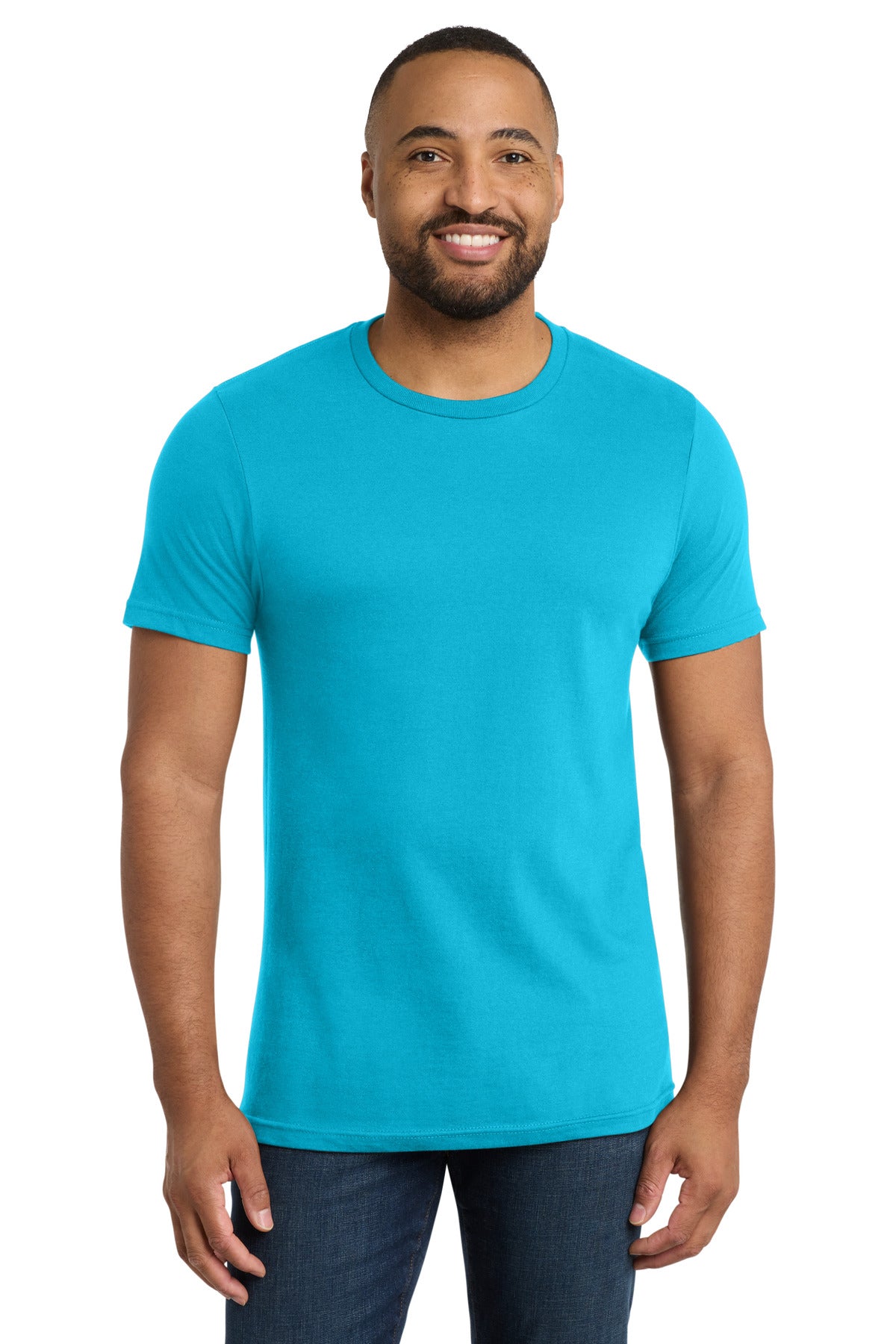 Front View of Tidal Wave Port & Co Bouncer Tee PC600 plain