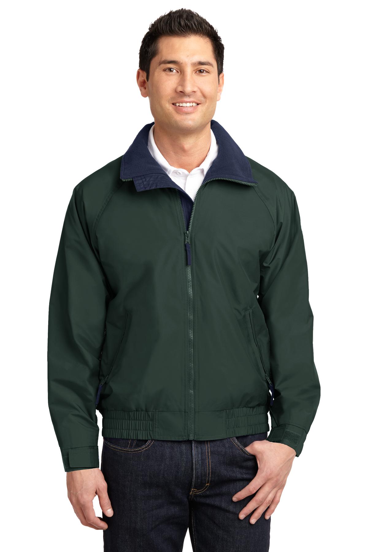 Front View of Tr Huntr/Tr Ny Port Authority Competitor Jacket. JP54 plain