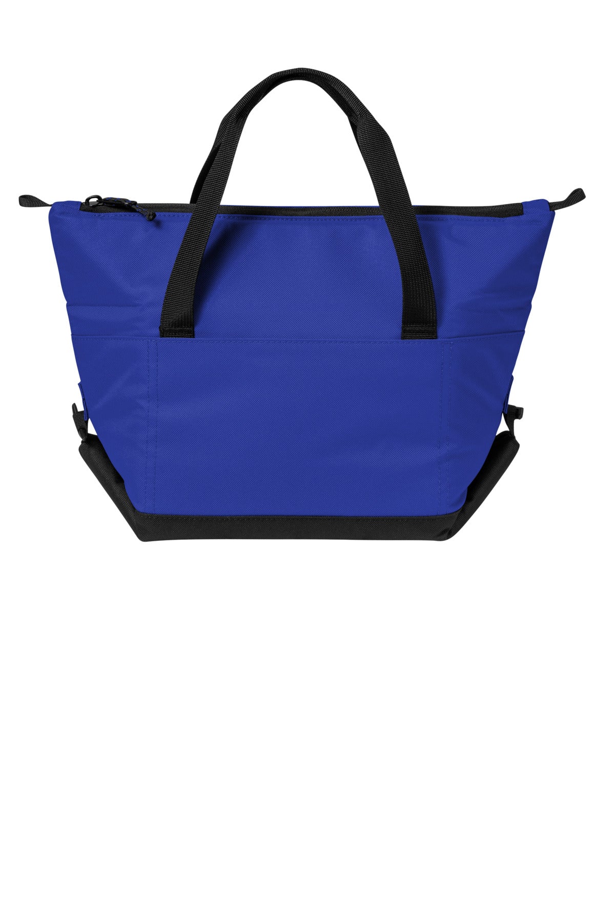 Front View of TRoyal/Bk Port Authority 6-Can Collapsible Cooler BG515 plain