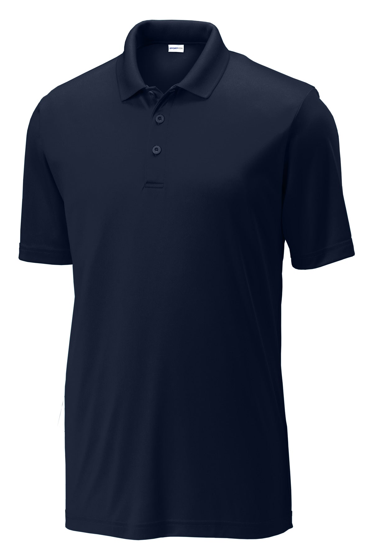 Front View of True Navy Sport-Tek PosiCharge Competitor Polo. ST550 plain