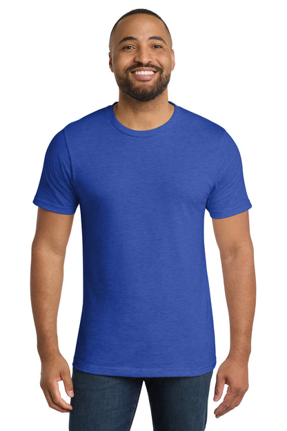 Front View of True Royal Hth Port & Co Bouncer Tee PC600 plain