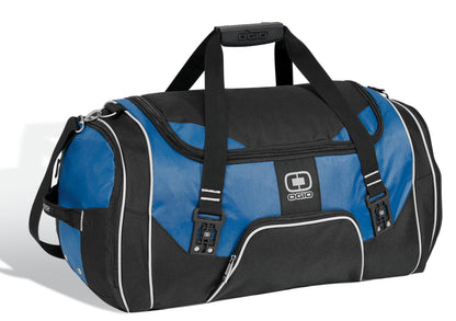 Front View of True Royal OGIO - Rage Duffel. 108089 plain