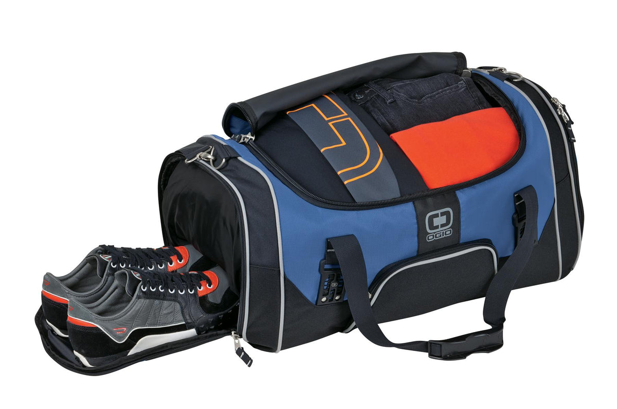 Front View of True Royal OGIO - Rage Duffel. 108089