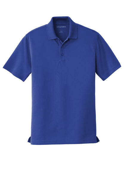 Front View of True Royal Port Authority Dry Zone UV Micro-Mesh Polo. K110 plain