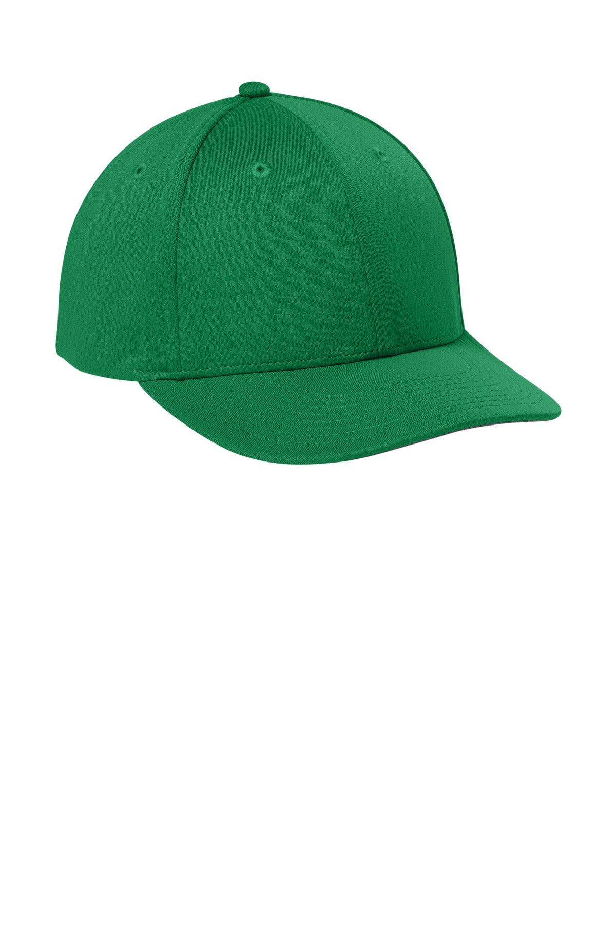 Front View of TrueKllyGr Sport-Tek Impact Mesh Stretch-Tek Adjustable Cap STC71 plain