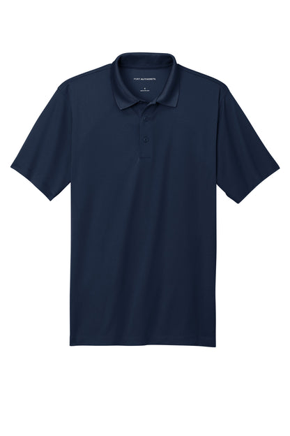 Front View of TrueNavy Port Authority C-FREE Performance Polo K863 plain