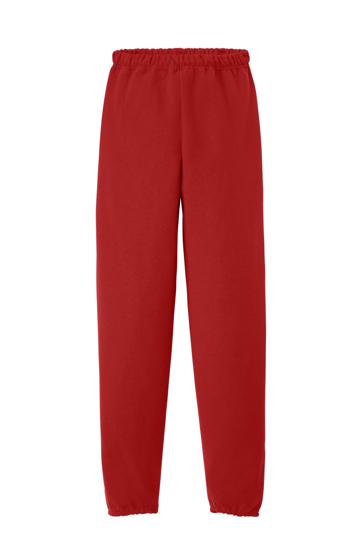 Front View of TrueRed Jerzees - NuBlend Sweatpant. 973M plain
