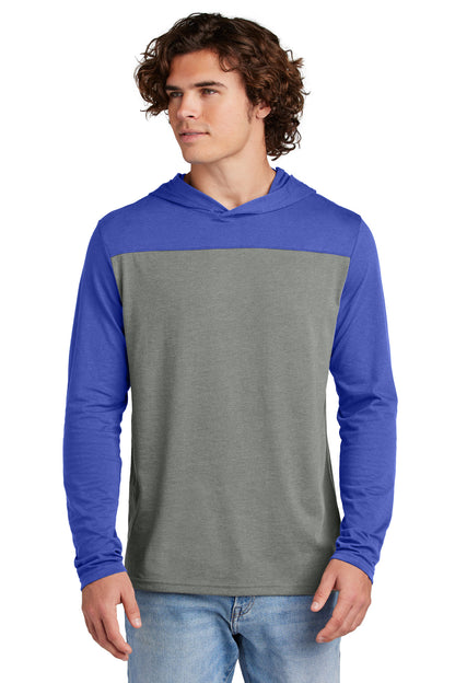 Front View of TRy/VtgHtr Sport-Tek Halftime Long Sleeve Hoodie ST6044 plain