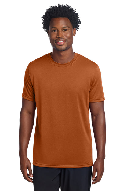 Front View of TxOrange Sport-Tek Echo Tee ST760 plain