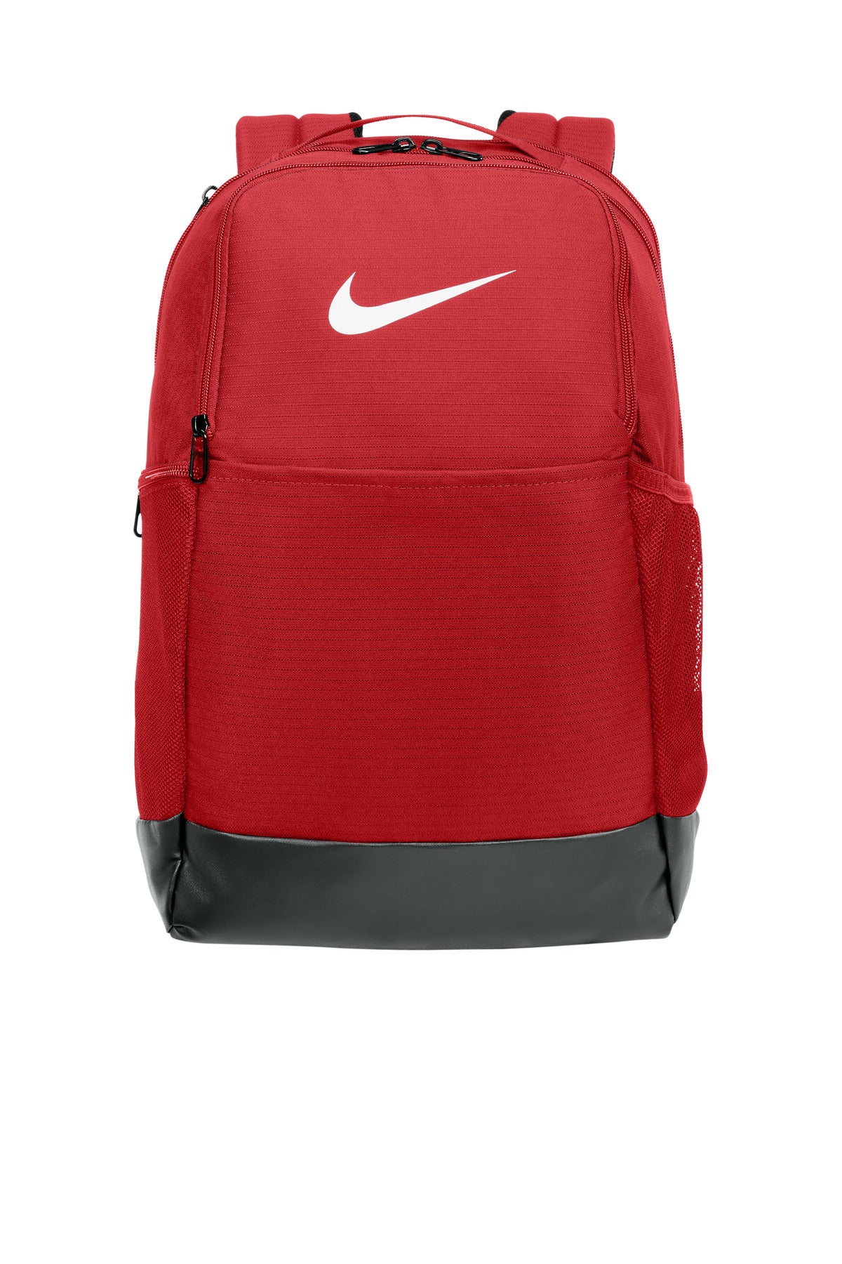 Front View of UniRed Nike Brasilia Medium Backpack NKDH7709 plain