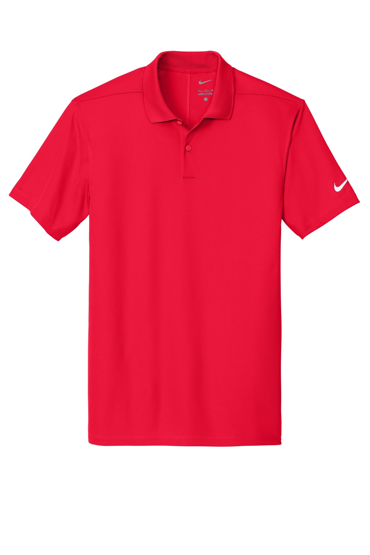 Front View of UniRed Nike Victory Solid Polo NKDX6684 plain