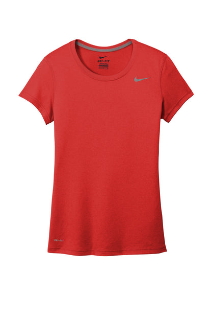 Front View of UniRed Nike Women's Team rLegend Tee DV7312 plain