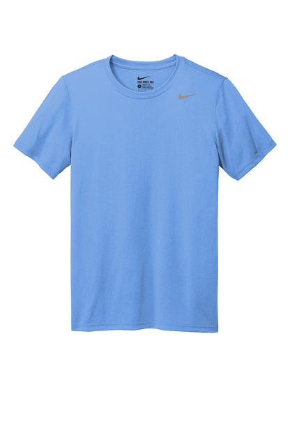 Front View of ValorBlue Nike Team rLegend Tee DV7299 plain