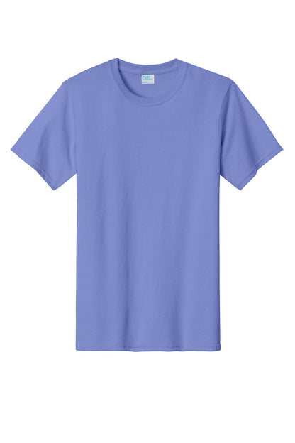 Front View of Violet Port & Co Essential Tee. PC61 plain