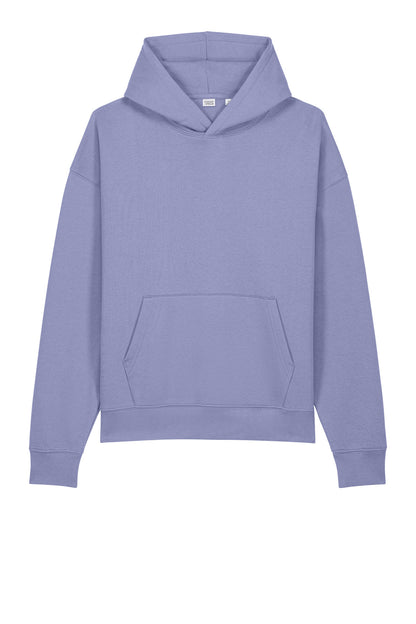 Front View of Violet Stanley/Stella Unisex Chaser Hooded Sweatshirt SXU038 plain