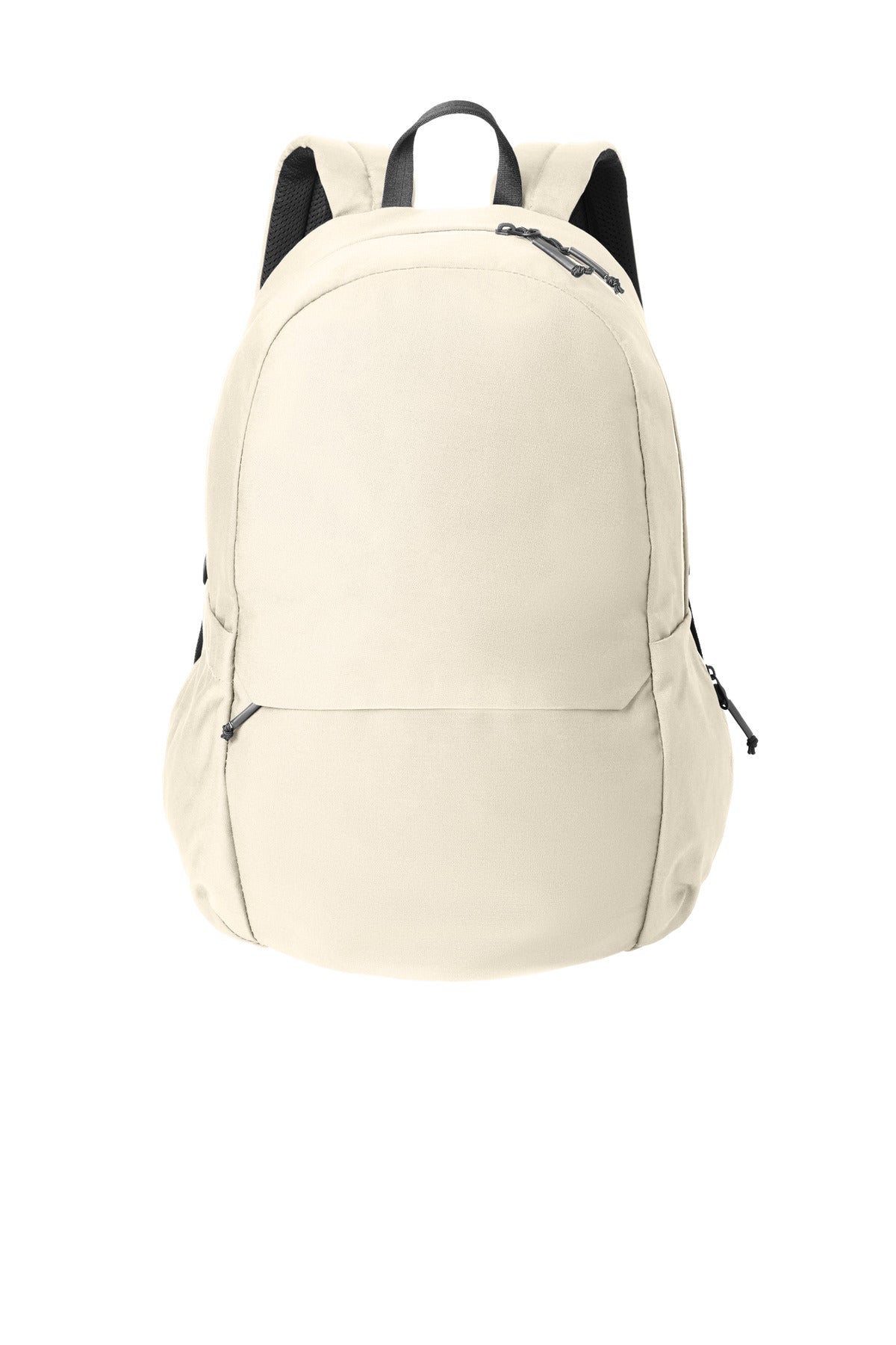 Front View of WarmQuartz Mercer+Mettle Claremont Backpack MMB210 plain