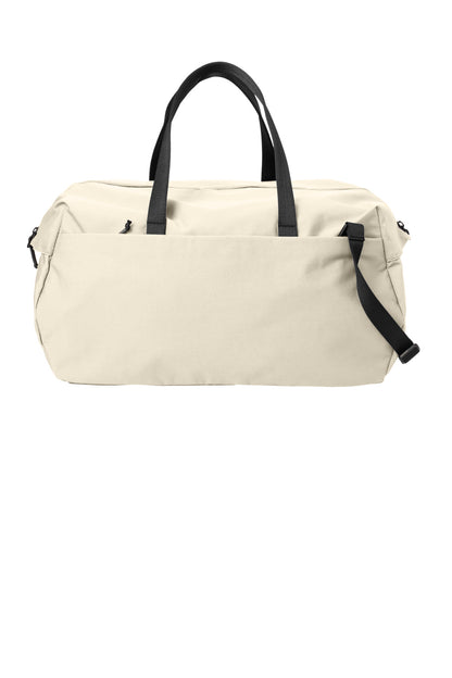 Front View of WarmQuartz Mercer+Mettle Claremont Duffel MMB810 plain