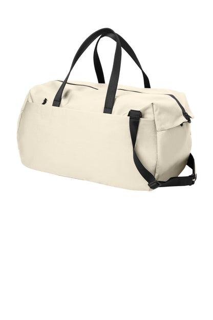 Front View of WarmQuartz Mercer+Mettle Claremont Duffel MMB810 plain