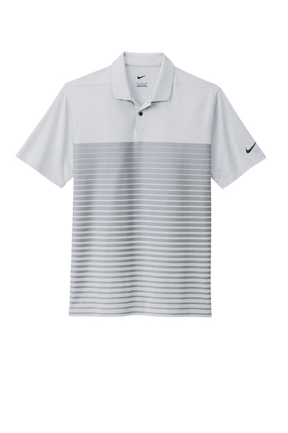 Front View of WolfGrey Nike Dri-FIT Vapor Block Polo NKDC2114 plain