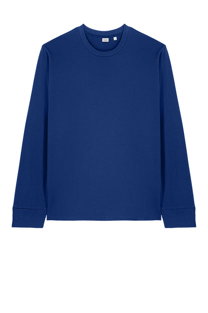 Front View of WorkerBlue Stanley/Stella Unisex Creator 2.0 Long Sleeve Tee SXU022 plain