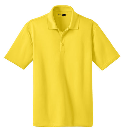 Front View of Yellow CornerStone - Select Snag-Proof Polo. CS412 plain