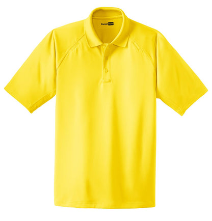Front View of Yellow CornerStone - Select Snag-Proof Tactical Polo. CS410 plain