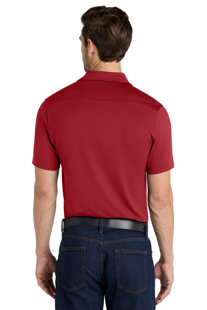 Garnet Port Authority City Stretch Polo K682 plain