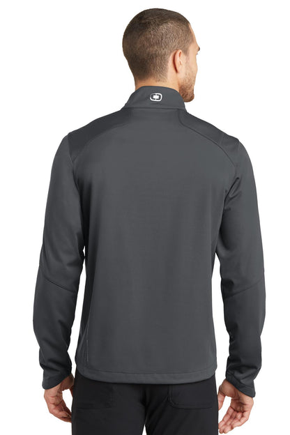 Gear Grey OGIO Crux Soft Shell. OE720 plain