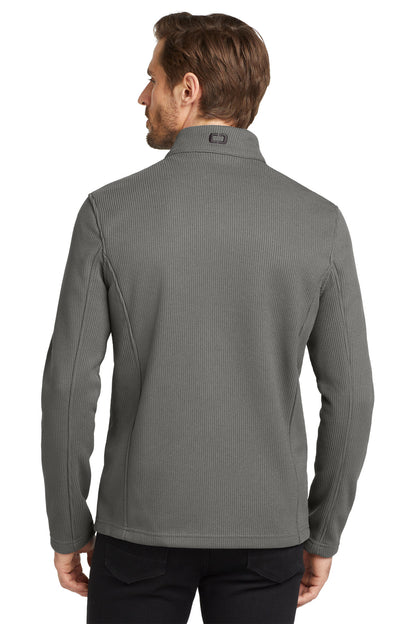 Gear Grey OGIO Grit Fleece Jacket. OG727 plain