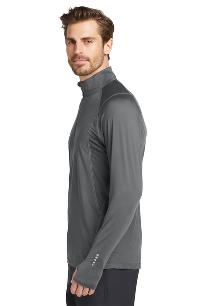 Gear Grey OGIO Nexus 1/4-Zip Pullover. OE335 plain