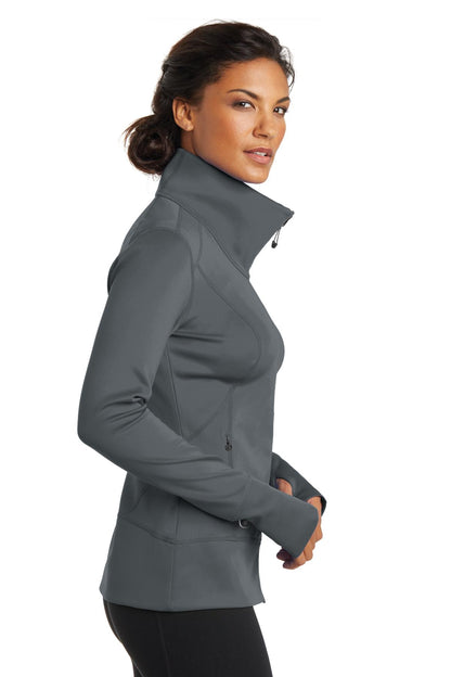 Gear Grey OGIO Women's Fulcrum Full-Zip. LOE700 plain