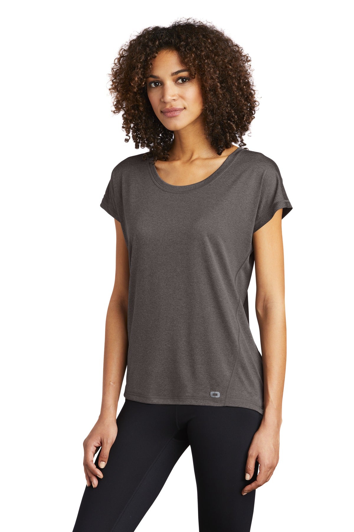 Gear Grey OGIO Women's Pulse Dolman Tee LOE324 plain