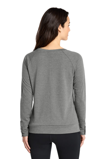 GearGrey OGIO Women's Command Long Sleeve Scoop Neck LOG150 plain