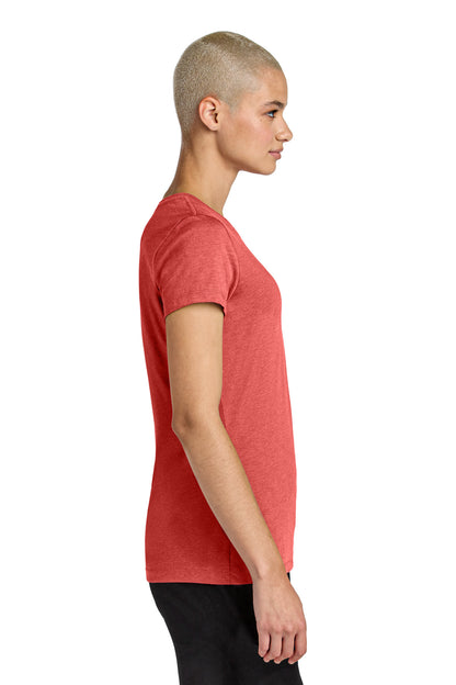 GeraniumHt District Women's Perfect Weight CVC Tee DT188 plain