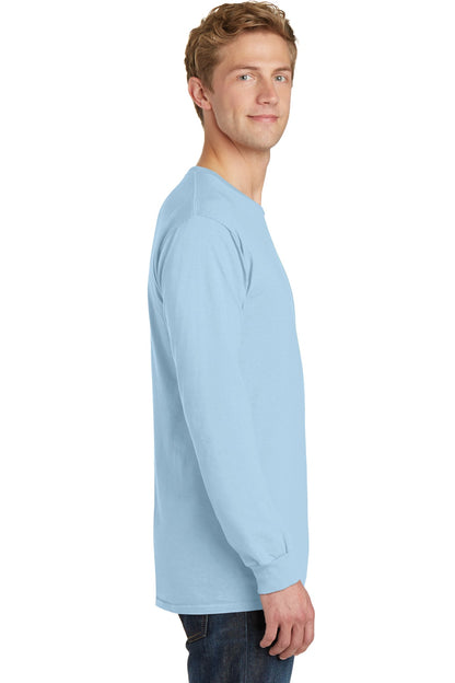 Glacier Port & Co Beach Wash Garment-Dyed Long Sleeve Tee PC099LS plain