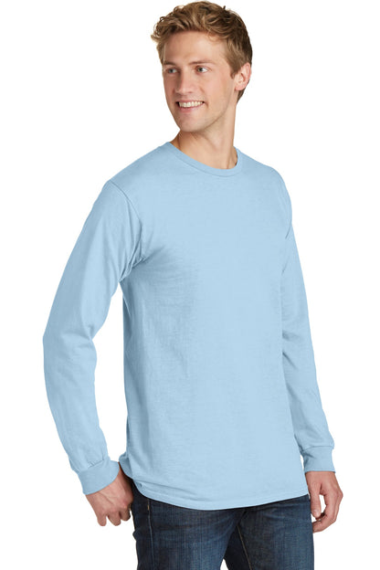 Glacier Port & Co Beach Wash Garment-Dyed Long Sleeve Tee PC099LS plain