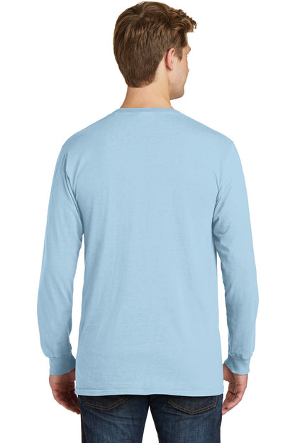 Glacier Port & Co Beach Wash Garment-Dyed Long Sleeve Tee PC099LS plain