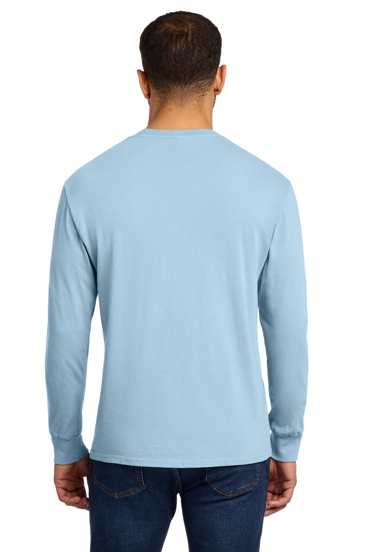 Glacier Port & Co Beach Wash Garment-Dyed Long Sleeve Tee PC099LS plain
