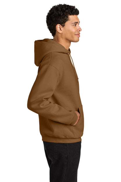 GldnPecan Jerzees Rugged Unisex Hooded Sweatshirt H12M plain