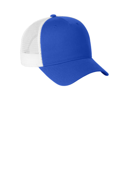 GmRy/White Nike Snapback Mesh Trucker Cap NKFN9893 plain